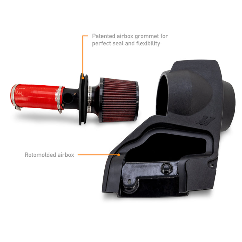 Mishimoto MMAI-CIV-22RD Performance Intake For 2022+ Honda Civic 1.5T Red