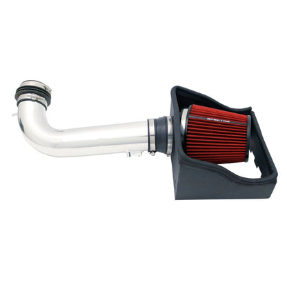 Spectre 09-10 V8-4.6L F150 Air Intake Kit - Polished w/Red Filter | Ford F150 (09-10) (9975)