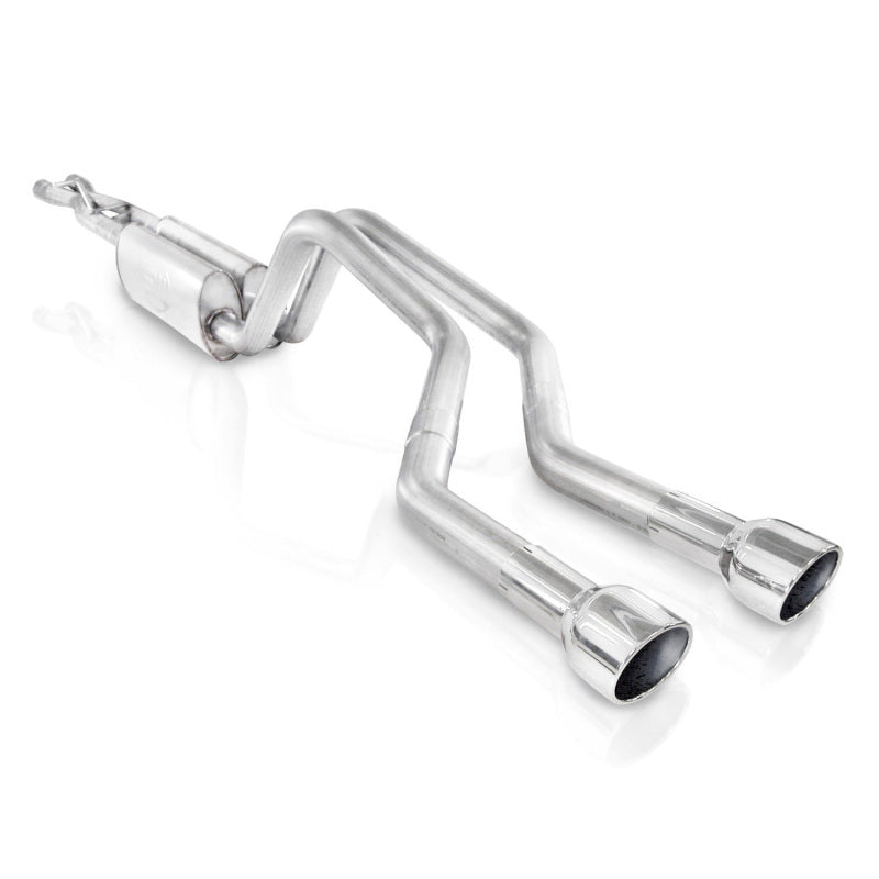 Stainless Works 2-1/2in S-Tube Exhaust X-Pipe Side Bumper Exit | Chevrolet Trailblazer SS (06-09) (TBTDLMF)