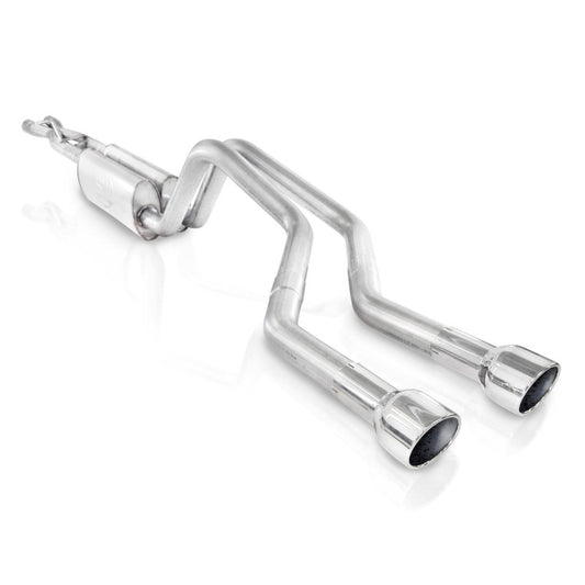 Stainless Works 2-1/2in S-Tube Exhaust X-Pipe Side Bumper Exit | Chevrolet Trailblazer SS (06-09) (TBTDLMF)