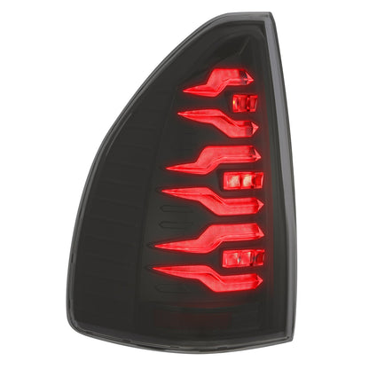 AlphaRex 14-21 Lexus GX470 Luxx-Series LED Tail Lights -Black