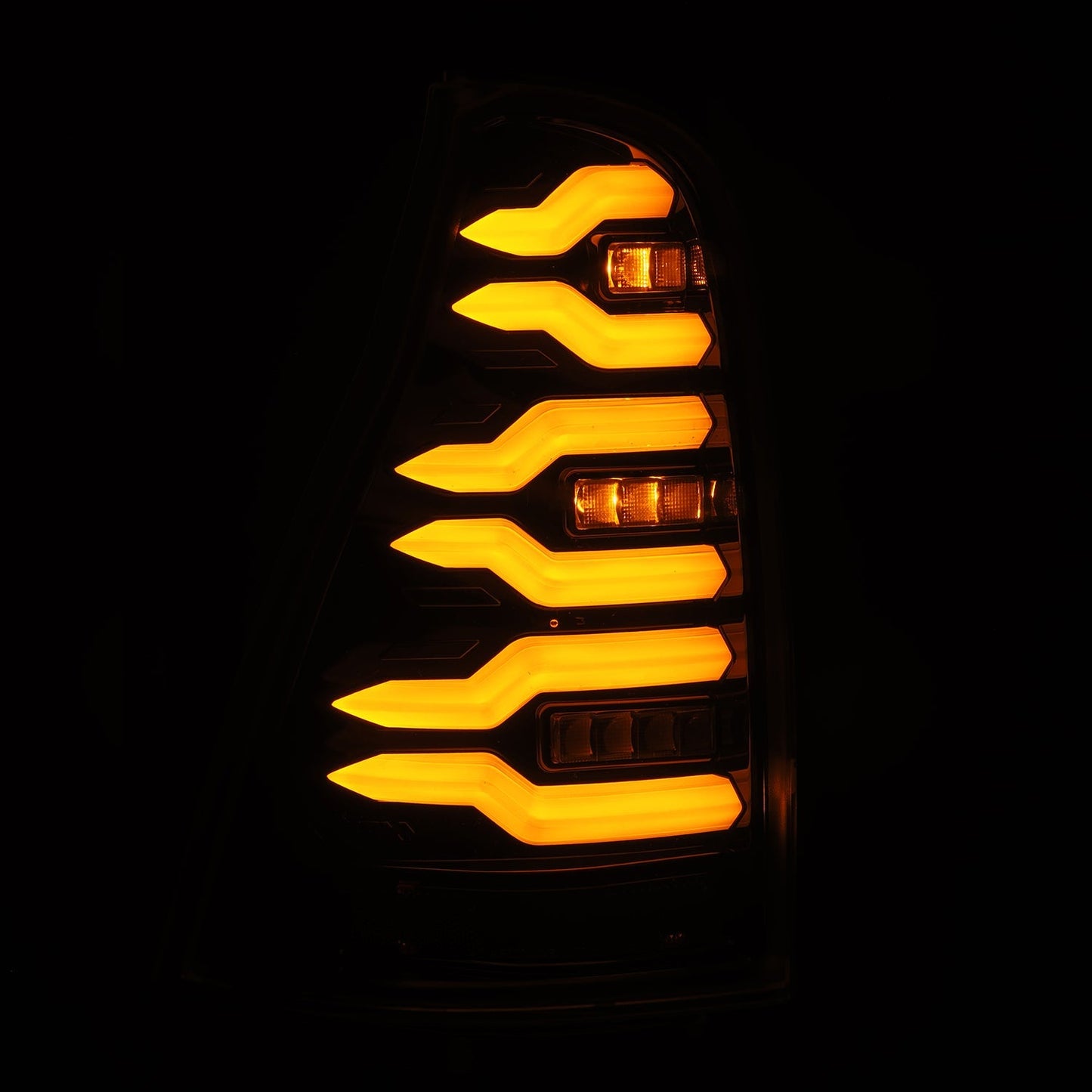 AlphaRex 03-09 Toyota 4Runner LUXX-Series LED Tail Lights Alpha-Black