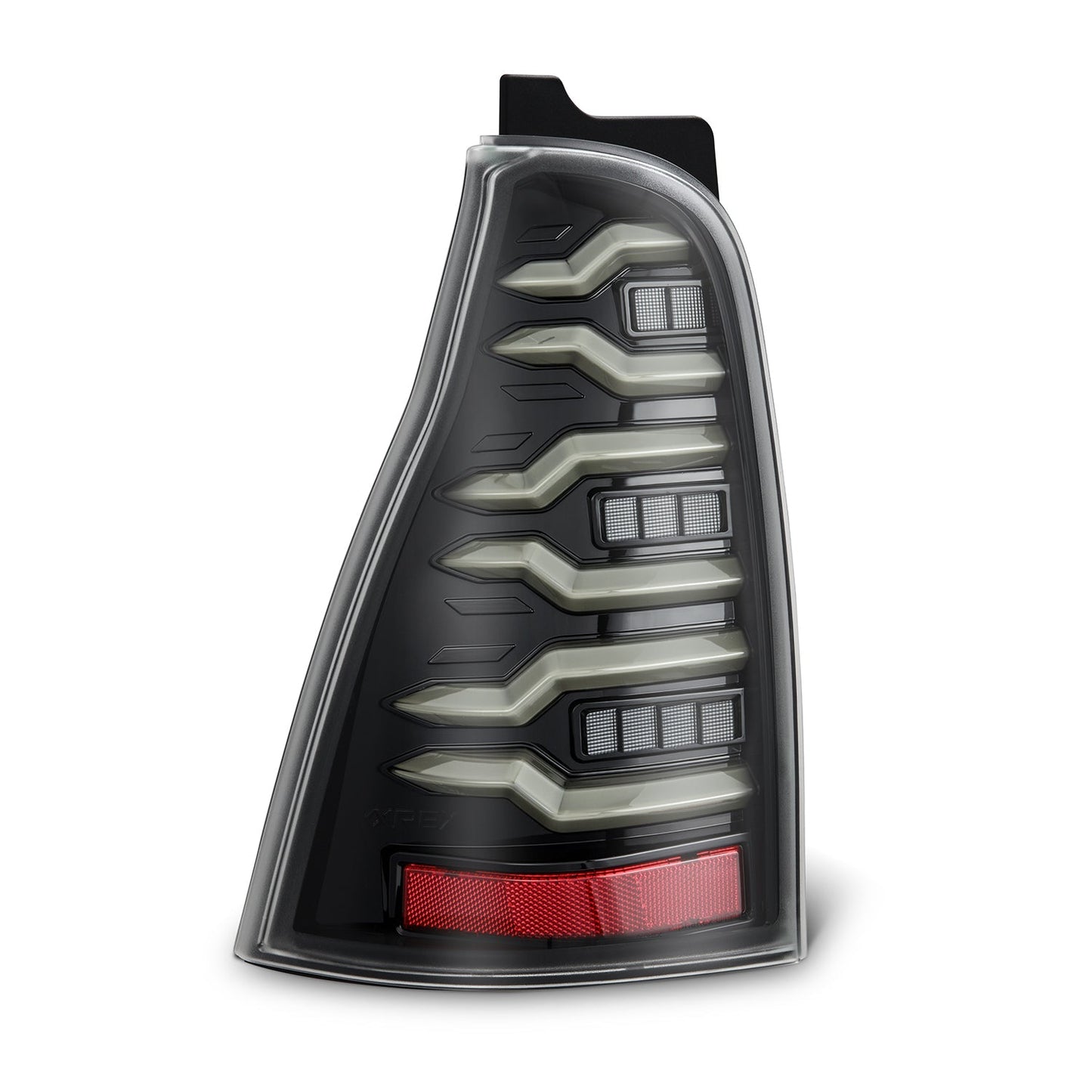 AlphaRex 03-09 Toyota 4Runner LUXX-Series LED Tail Lights Alpha-Black