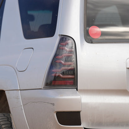 AlphaRex 03-09 Toyota 4Runner LUXX-Series LED Tail Lights Alpha-Black