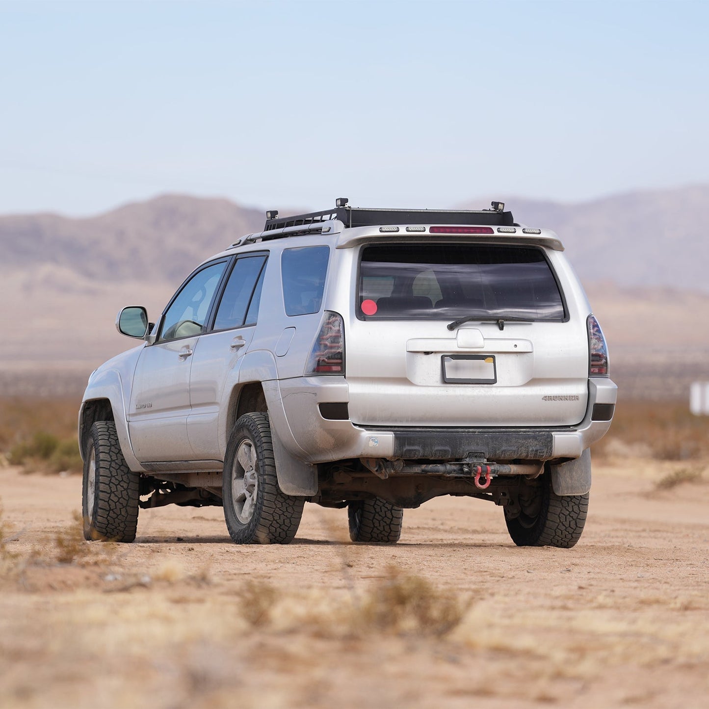 AlphaRex 03-09 Toyota 4Runner LUXX-Series LED Tail Lights Black Red