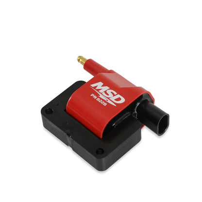 MSD 8228 Ignition Coil Blaster Series 2-pin design, Red, Individual