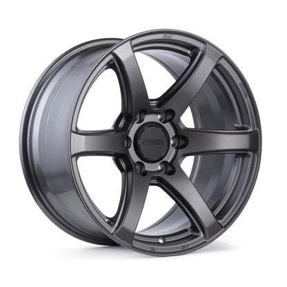 (set of 4) Enkei Cyclone Matte Gunmetal | 16x8" +0mm | 6x139.7mm Wheels