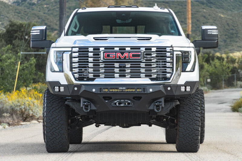 DV8 Offroad FBGC2-02 Spec Series Front Bumper 24-26 GMC Sierra 2500HD/3500HD