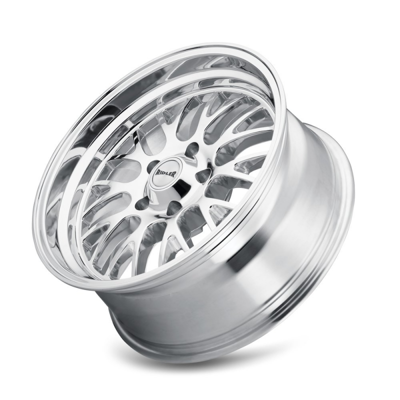 Ridler Wheels 607 Polished | 18x8" +0mm | 5x120.65mm Wheel