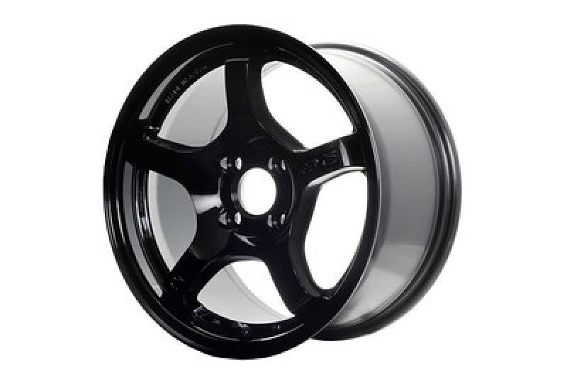 (set of 4) Gram Lights 57CR Glossy Black | 19x9.5" +35mm | 5x114.3mm Wheel