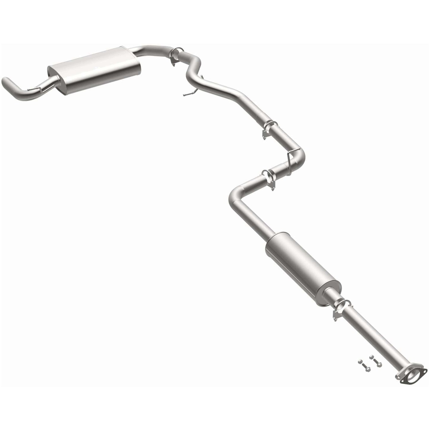 BRExhaust 2012-2018 Ford Focus 2.0L Direct-Fit Replacement Exhaust System