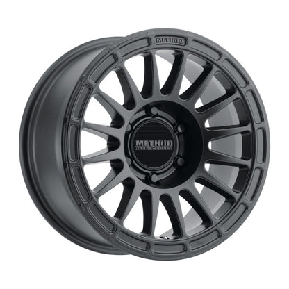 (set of 4) Method MR314 Matte Black | 17x8.5" +0mm | 6x5.5in Wheel