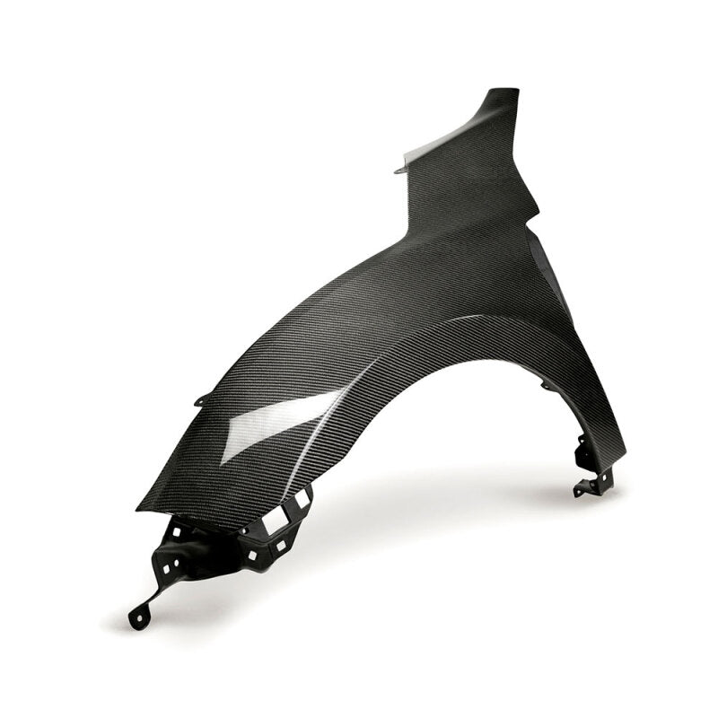 Seibon OE-Style Gloss Carbon Fiber Front Fenders | Honda Civic Type R (17+) (FF17HDCVR-OE)