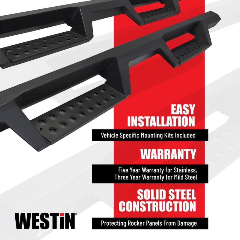 Westin 56-14195 HDX Drop Nerf Step Bar For 2021-2023 Ford Bronco