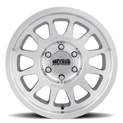 (set of 4) Method Wheels MR703 Machined Clear Coat | 18x9" +12mm | 6x5.5mm Wheel