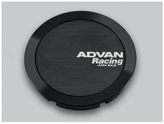 Advan Racing 73mm Full Flat Center Cap - Black