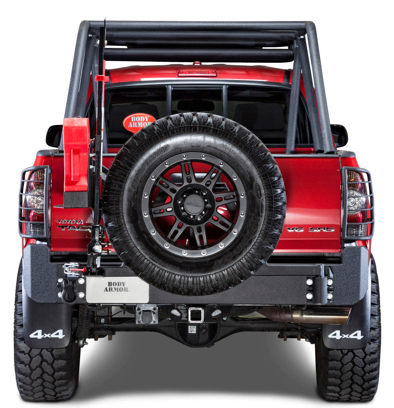 Body Armor 4x4 TC-2961 Pro Series Rear Bumper for 2005-2015 Toyota Tacoma