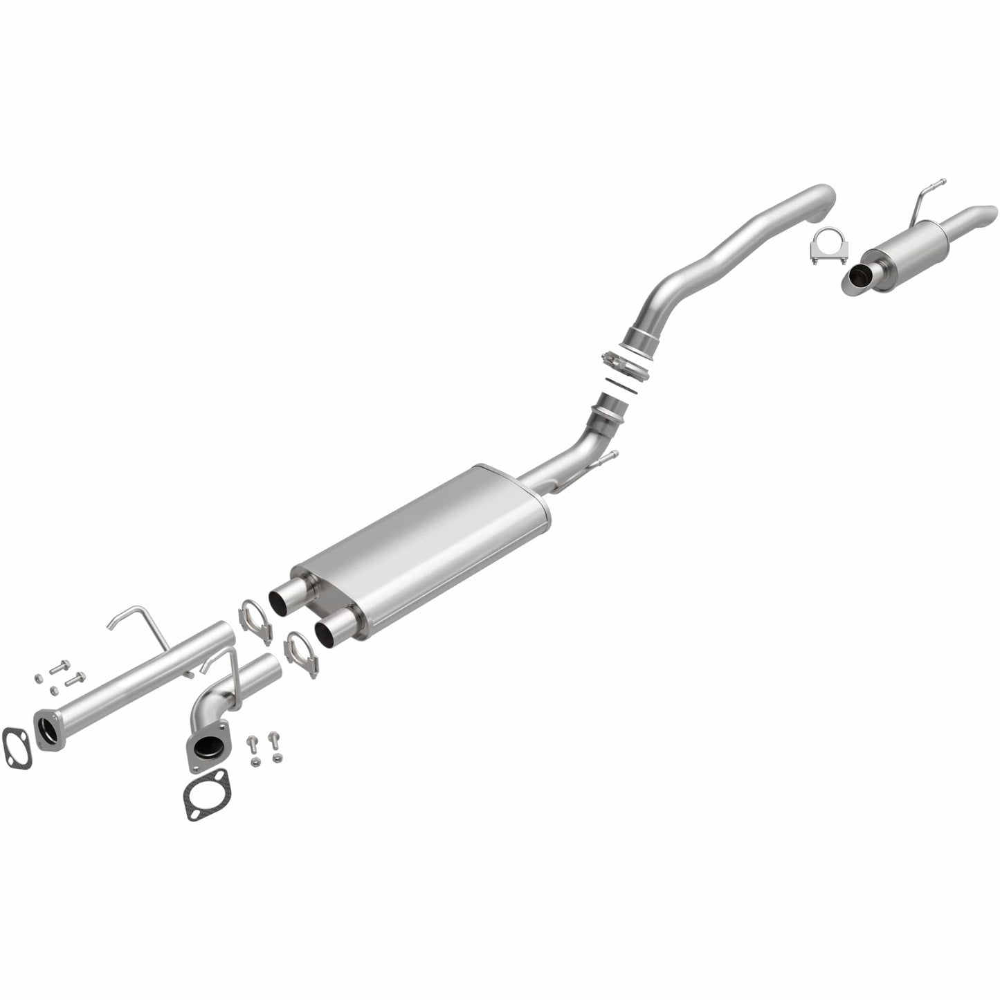 BRExhaust 2008-2017 Toyota Sequoia 5.7L Direct-Fit Replacement Exhaust System