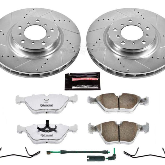 PowerStop Front Z26 Street Warrior Brake Kit | BMW Z3 (95-03) / M3 E46 (00-06)