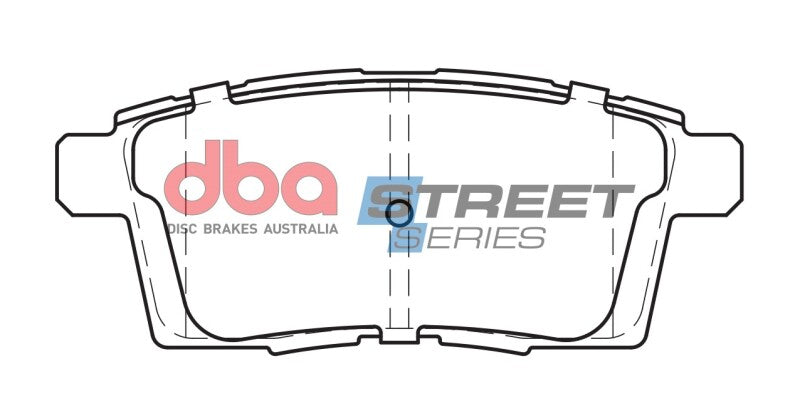 DBA Street Series Rear Brake Pads | Ford Edge (07-10) (DB1917SS)