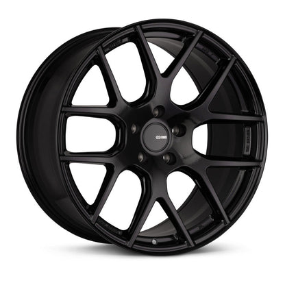 (set of 4) Enkei XM-6 Gloss Black | 20x8.5" +40mm | 5x120mm Wheels