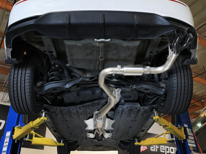 aFe Takeda 2.5in 304 SS Cat-Back Exhaust w/ Black Tips | Honda Civic L4-2.0L (49-36631-B)