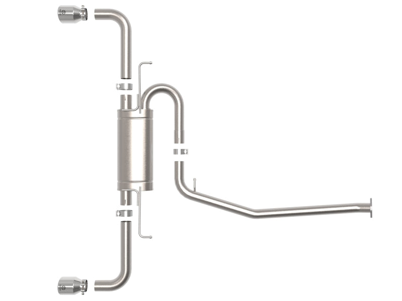aFe 2-1/4-2-1/2 IN 304 SS Cat-Back Exhaust | Toyota RAV4 (19-21) (49-36053-P)