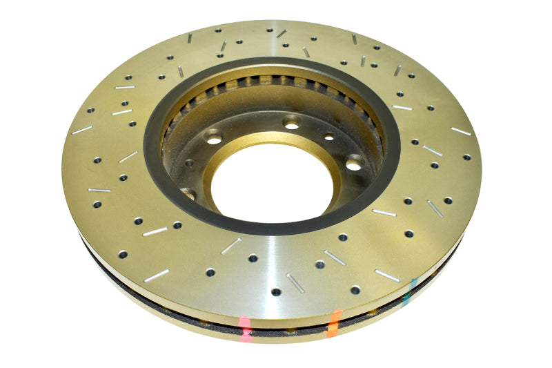 DBA 4000 XS Cross-Drilled & Slotted Front Rotor | Ford Ranger (10+) (DBA42132XS)