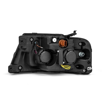 AlphaRex 04-08 Ford F150 / 06-08 Lincoln Mark LT LUXX-Series LED Projector Headlights Black