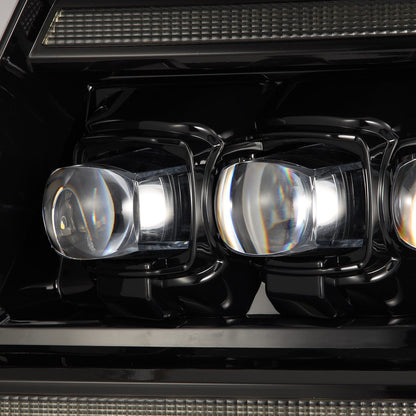 AlphaRex 04-08 Ford F150 / 06-08 Lincoln Mark LT NOVA-Series LED Projector Headlights Alpha-Black