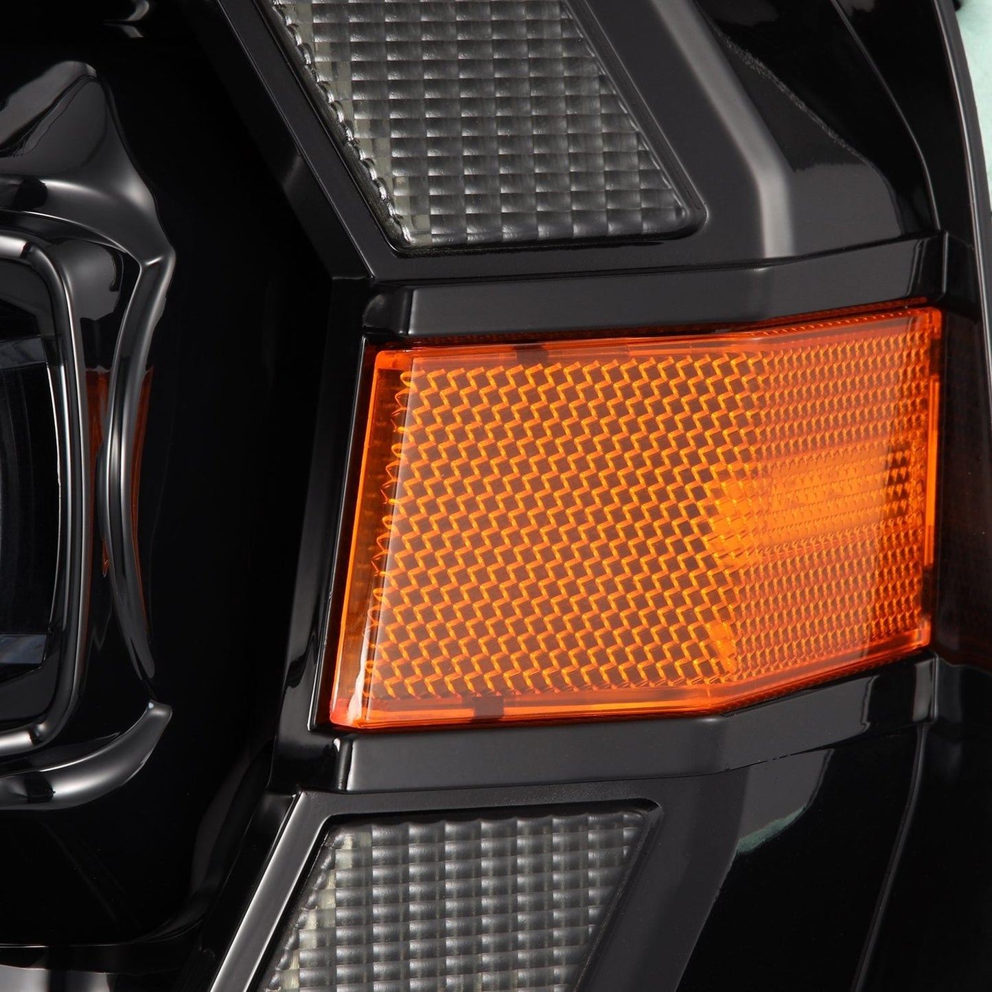 AlphaRex 04-08 Ford F150 / 06-08 Lincoln Mark LT NOVA-Series LED Projector Headlights Alpha-Black