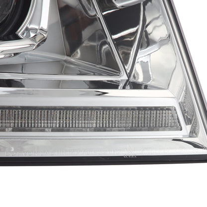 AlphaRex 04-08 Ford F150 / 06-08 Lincoln Mark LT PRO-Series Halogen Projector Headlights Chrome