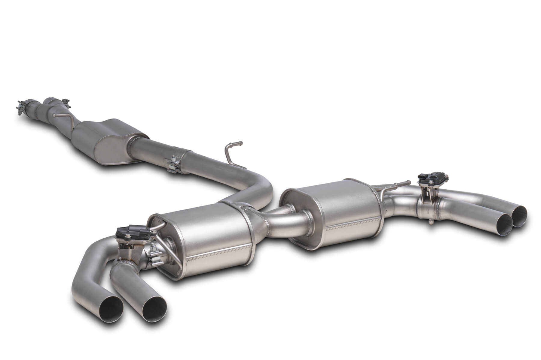 Remus 040024 1500 GPF-Back Sport Exhaust for 2024- Audi S3 (Sedan/Sportback) 2.0