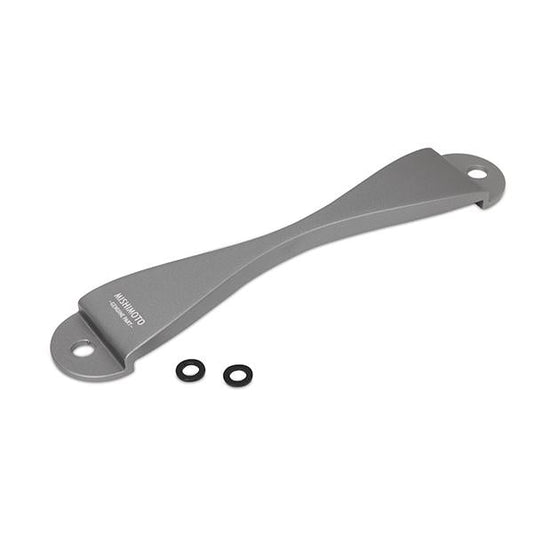 Mishimoto Subaru CNC Battery Tie-Down - Black-WheelFlip