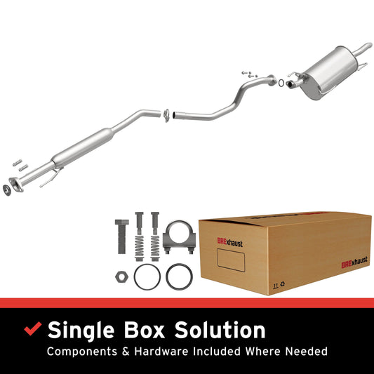 BRExhaust 2013-2019 Nissan Sentra 1.8L Direct-Fit Replacement Exhaust System