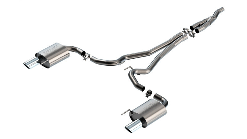 Borla 24 Ford Mustang 2.3L Ecoboost S-Type Cat-Back (140979) | Mustang (24+)