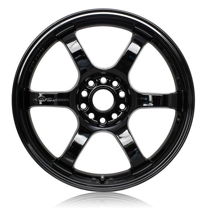 Rays Gram Lights 57DR 17x9 +38 5x100 Glossy Black (SET) – WheelFlip