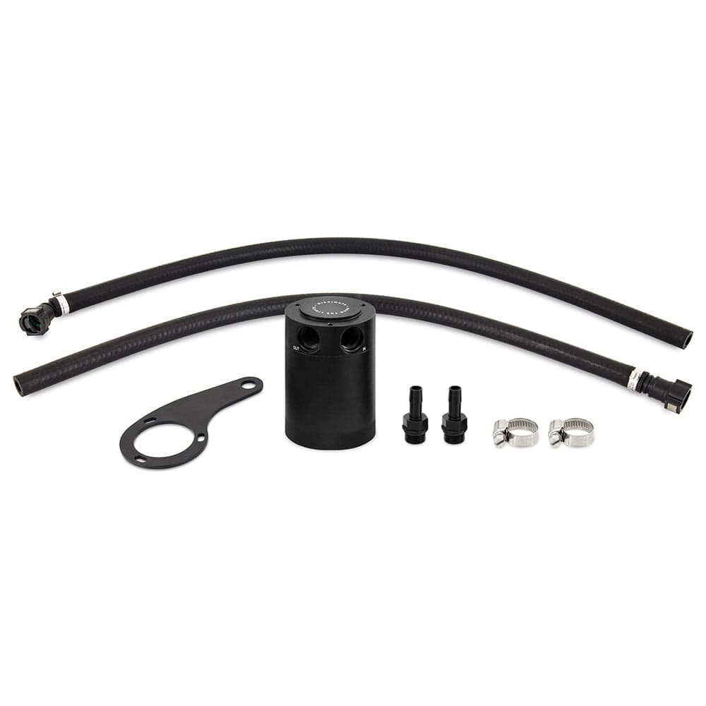 Mishimoto Baffled Oil Catch Can Kit, Fits Chevrolet/GMC 1500 5.3L/6.2L 2014-2018
