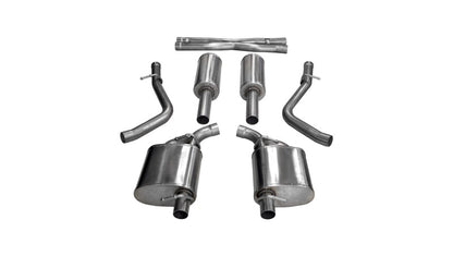 CORSA Xtreme / 2.5 in Cat-Back No Tips | 2015-2016 Charger, 300 5.7L (14973)