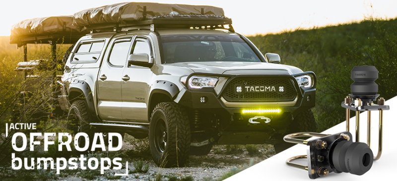 Timbren 2015+ Chevrolet Colorado Rear Active Off Road Bumpstops w/ U-Bolt Flip Kit