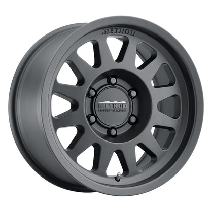 Method MR704 Matte Black | 17x8.5" +0mm | 5x5mm Wheel