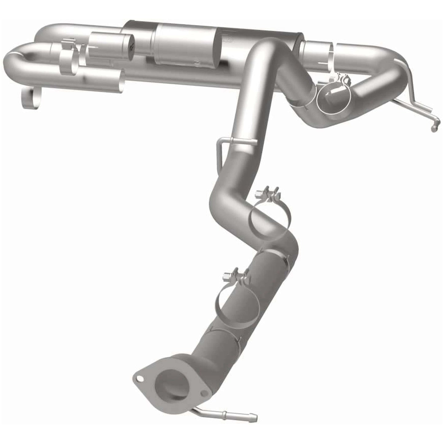 MagnaFlow 2021-2025 Ford Bronco Overland Series Cat-Back Performance Exhaust System