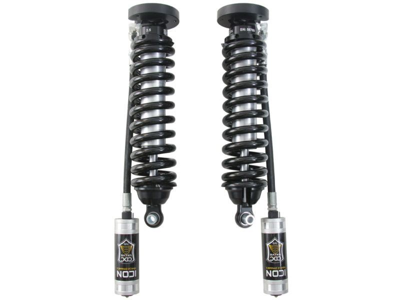 ICON 81521C for 16-23 Nissan Titan XD 2.5 Series Shocks RR CDCV Coilover Kit