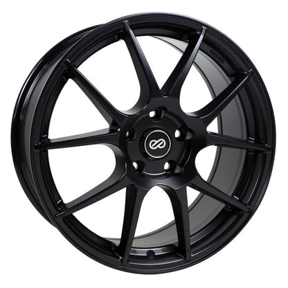 (set of 4) Enkei YS5 Black | 16x7" +38mm | 5x114.3mm Wheels