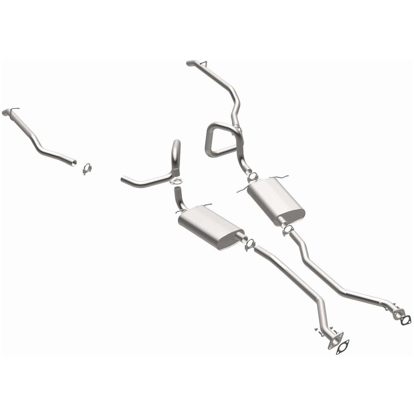 BRExhaust Direct-Fit Replacement Exhaust System 106-0634