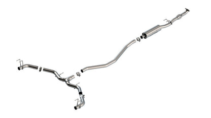 Borla 2.5in Cat-Back Exhaust | Honda Civic Sport Touring AT/MT (22-24) (140966)