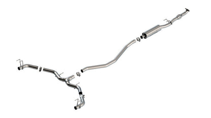 Borla Perf Cat-Back Honda Civic 22-24 AT/MT ATAK | Sport Touring (140966)