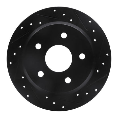 DFC D&S Black Brake Rotor (REAR RIGHT): Jeep Grand Cherokee (99-04)
