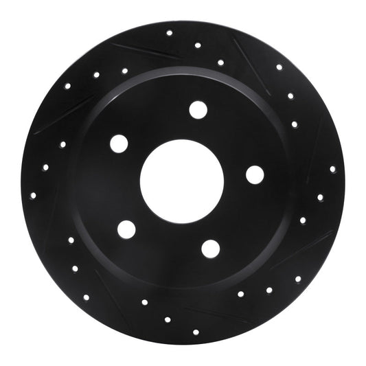 DFC D&S Black Brake Rotor (REAR RIGHT): Jeep Grand Cherokee (99-04)