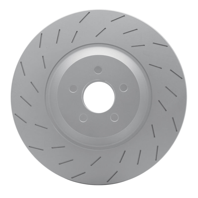 DFC GeoSPEC Coated Slotted Rotor (FRONT): Dodge Challenger 3.6L / 5.7L (15-20)